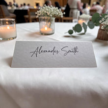 HARPER Modern Calligraphy Personalised Wedding Place Cards