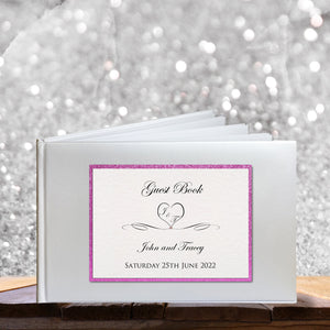 ALISSA Guest Books - Glitter