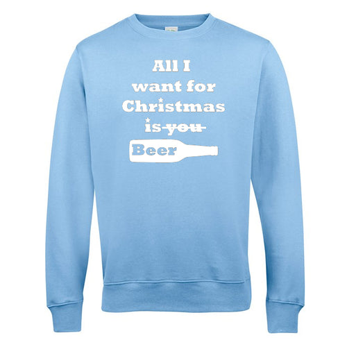 All I want for Christmas is Beer Sweater