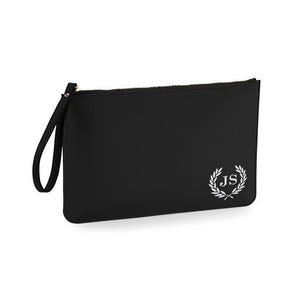 Clutch / Accessory Bag With Monogram & Initials