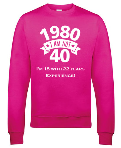 Born in 1980 sweater