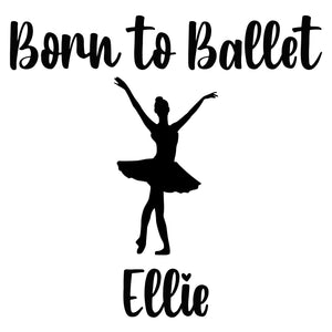 Born to Ballet Kids Dance Hoodie