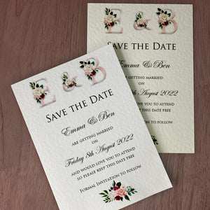FLORENCE Save the Date cards