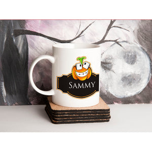 Personalised Halloween Pumpkin Mug V3