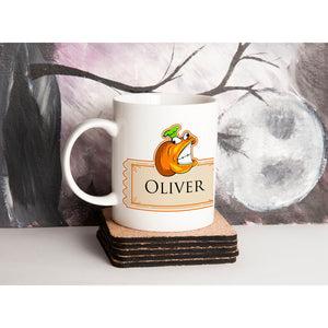 Personalised Halloween Pumpkin Mug V4