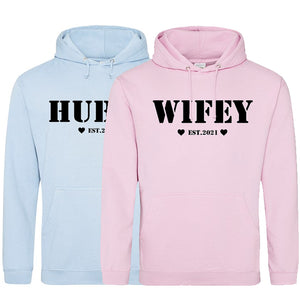 Hubby / Wifey Hoodie V2
