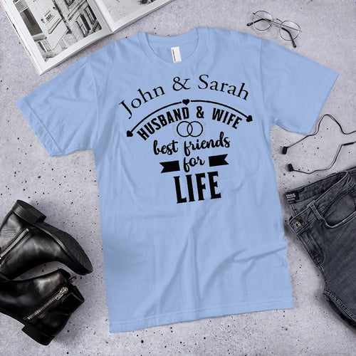 Husband and Wife Best Friends T-Shirt