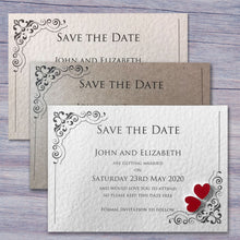KATIE Save the Date Cards - Pearl