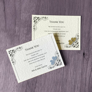 KATIE Thank you Notes glitter
