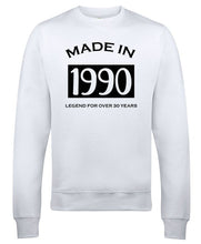 Made in 1990 sweater