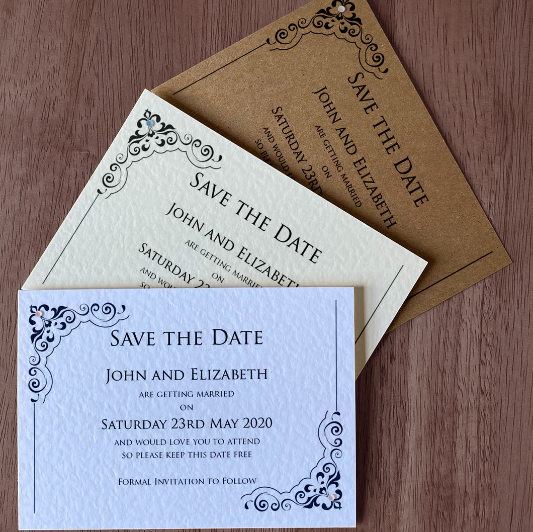 MARIA Save the Date Cards
