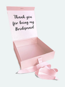 Bridal Party Thank you Gift Box