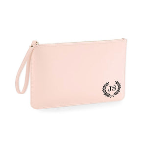 Clutch / Accessory Bag With Monogram & Initials
