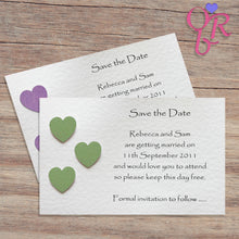 SIENNA Save the Date Cards - Glitter