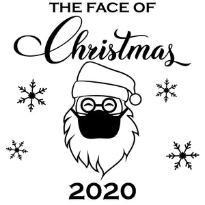 The Face of Christmas 2020 Mens or Ladies Hoodie