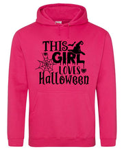 This Girl Loves Halloween Hoodie